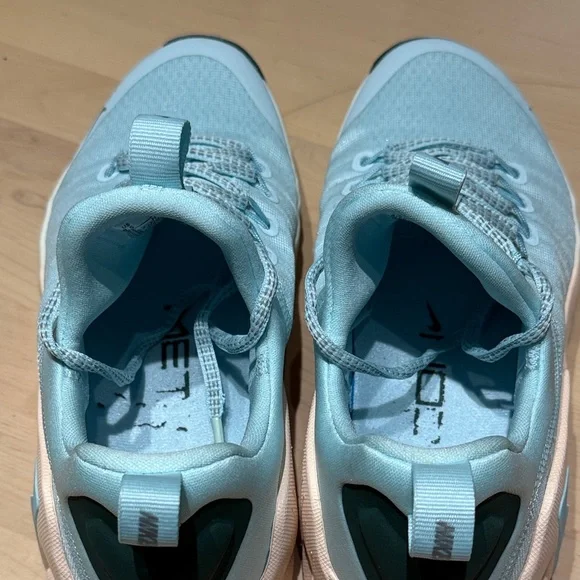 Nike Free Metcon 6 Training Shoes in Light Blue and Light Pink - Picture 6 of 14